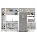 Ver imagem 5 de Cozinha Completa Modulada 320cm com Tampo e Cristaleira 5 Peças Pérola Yescasa
