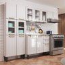 Cozinha Completa Aço C/ Tampo Mdp Branco Colors Bertolini - 1