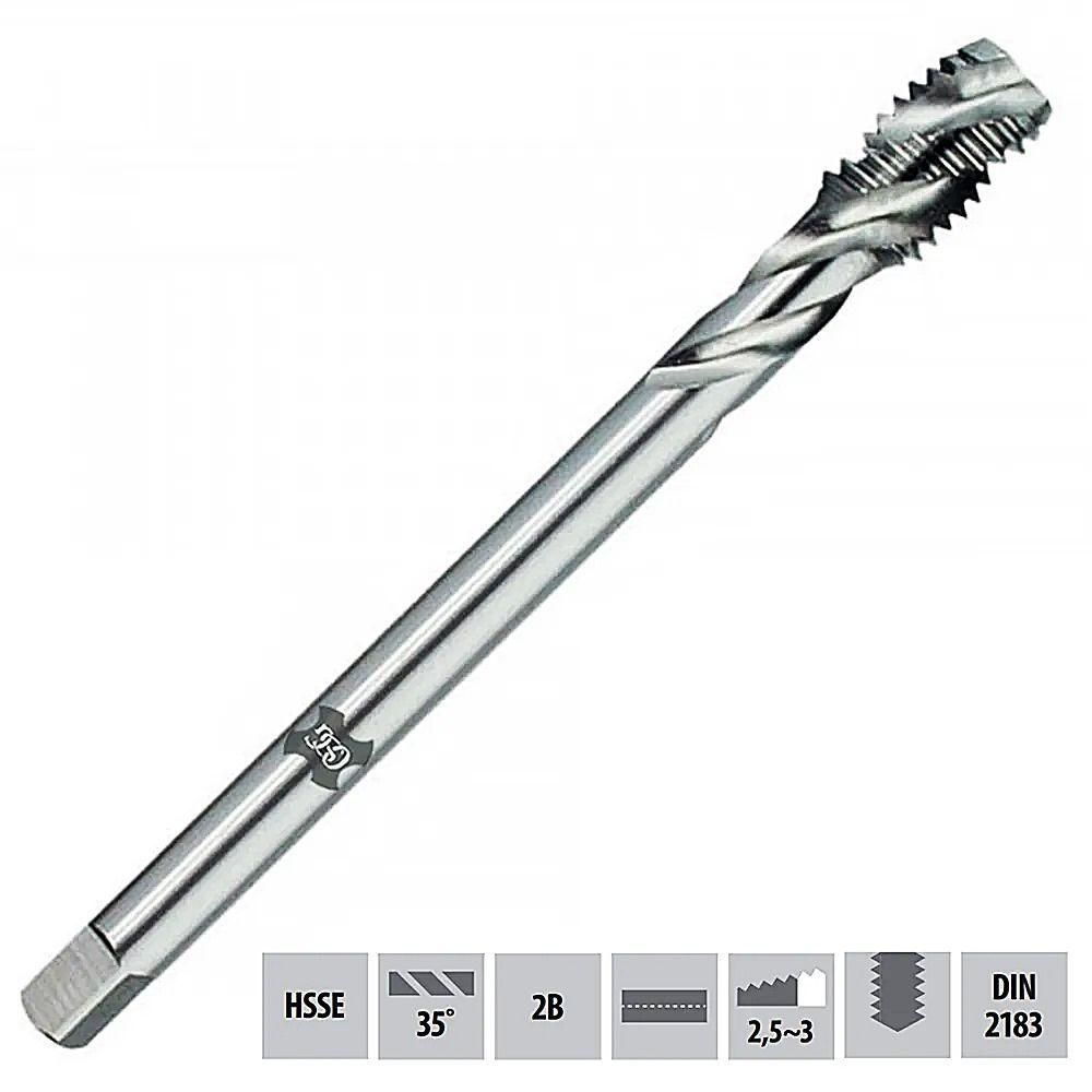 Macho para Máquina Hsse Unf 3/4 X 16 Sft 286/2 - Din 2183 - Osg