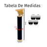 Máquina Profissional De Barbear Cortar Cabelo Black Shaver - 3
