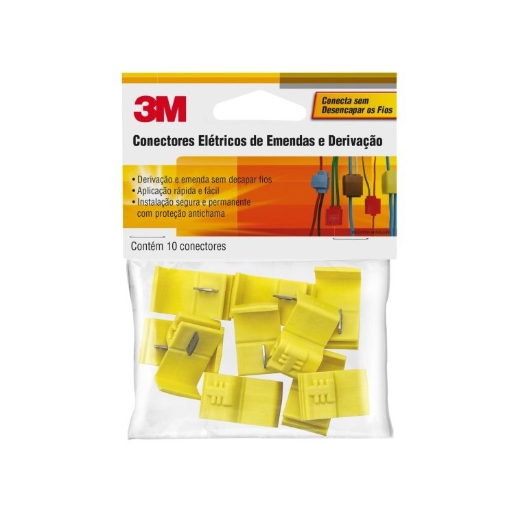Conector Emenda Derivação 3M Scotchlok 2,5MM 25 AMP IDC 562
