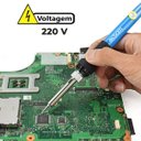 Ver imagem 4 de Ferro de Solda 60w Potencia Ajustável Profissional 450c-220v