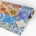 Ver imagem 3 de Papel de Parede Adesivo Azulejo 008 Português 4.20x0.58m