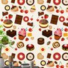 Papel de Parede Adesivo Casual 007 Doces 3.00x0.58m - 1