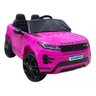 MINI CARRO ELETRICO RANGE ROVER EVOQUE 12V ROSA - IMPORTWAY - 1