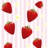 Papel de Parede Adesivo Casual 009 Morango 3.60x0.58m - 2