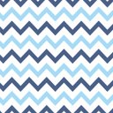 Ver imagem 2 de Papel de Parede Adesivo Chevron 008 Azul 4.20x0.58m