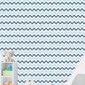 Papel de Parede Adesivo Chevron 008 Azul 4.20x0.58m - 1