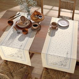 Trilho Caminho de Mesa Dohler Clean Renova 45x1,60m Estampas Estampa:anita D - 1