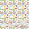 Papel de Parede Adesivo Infantil 006 Costura 1.80x0.58m - 1