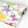 Papel de Parede Adesivo Infantil 006 Costura 1.80x0.58m - 3