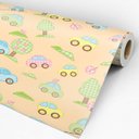 Ver imagem 3 de Papel de Parede Adesivo Infantil 007 Carrinho 1.20x0.58m