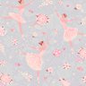 Papel de Parede Adesivo Infantil 008 Bailarina 2.40x0.58m - 2
