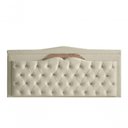 Ver imagem 2 de Kit Helena Cabeceira de Cama Painel e Calçadeira Baú Casal 140 Cm Suede Porcelana Eli Móveis e