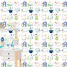 Papel de Parede Adesivo Infantil 014 Escola 1.80x0.58m - 1
