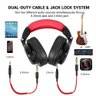 Fone de Ouvido OneOdio A71 Fusion Black DJ Headphone + Cabos - 3