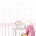 Ver imagem 1 de Papel de Parede Adesivo Baby 022 Rosa 1.80x0.58m