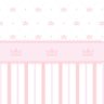 Papel de Parede Adesivo Baby 022 Rosa 1.80x0.58m - 2