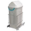Ver imagem 1 de Lixeira de Embutir Deslizante 30l para Cozinha 7188 Cromado