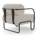Ver imagem 7 de Kit 02 Poltronas Decorativas Orgânica Living Miska Bouclê Bege - Abmaza