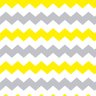 Papel de Parede Adesivo Chevron 037 Amarelo 3.00x0.58m - 2