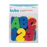 Brinquedo de Banho Letras e Números 36 Peças - Buba Brinquedo Didático - 1