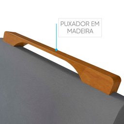 Conjunto Sala de Jantar Natalle e Rubi 4 Lugares Mesa Redonda 1m e 4 Cadeiras Moveis Mix - 6