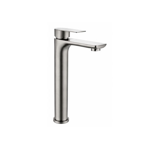 Monocomando Lavatorio Mesa Bica Alta (5 a 40MCA) Iron Chrome - Levo