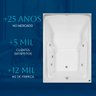 Banheira Dupla Toronto com Hidro - 127v - 5