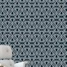 Papel de Parede Adesivo Geométrico 020 Branco 3.60x0.58m - 1