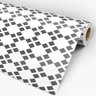 Papel de Parede Adesivo Geométrico 017 Cinza 4.80x0.58m - 3