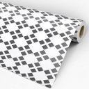 Ver imagem 3 de Papel de Parede Adesivo Geométrico 017 Cinza 4.80x0.58m