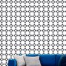 Papel de Parede Adesivo Geométrico 017 Cinza 4.80x0.58m - 1
