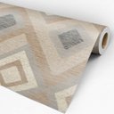 Ver imagem 3 de Papel de Parede Adesivo Geométrico 014 Bege 1.80x0.58m