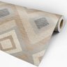 Papel de Parede Adesivo Geométrico 014 Bege 1.80x0.58m - 3