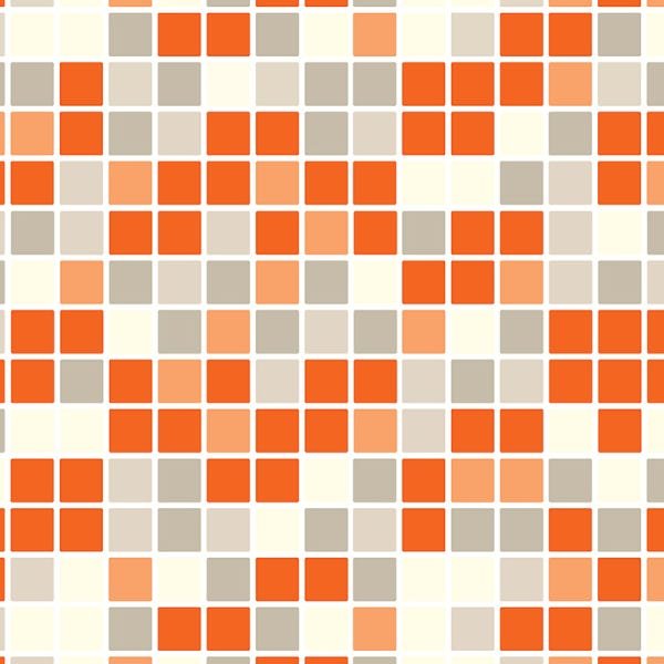 Papel de Parede Adesivo Pastilha 019 Laranja 3.60x0.58m - 2