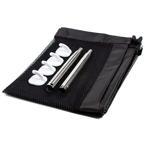 Telas Grade Porta Para Cachorro Kit 2 Pet Caes Bebe Gato Criança Casa Proteçao