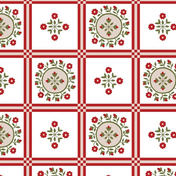 Papel de Parede Adesivo Azulejo 038 Português 1.80x0.58m - 2