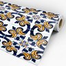 Papel de Parede Adesivo Azulejo 035 Português 3.00x0.58m - 3