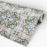 Papel de Parede Adesivo Azulejo 018 Português 3.00x0.58m - 3