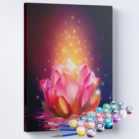 Kit Pintura Terapêutica - Flor de Lótus
