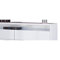 Rack Suspenso para Tv Life 1.36 Branco Acetinado - Móveisaqui - 4