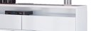 Ver imagem 4 de Rack Suspenso para Tv Life 1.36 Branco Acetinado - Móveisaqui