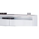 Ver imagem 4 de Rack Suspenso para Tv Life 1.36 Branco Acetinado - Móveisaqui