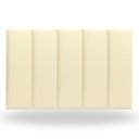 Ver imagem 1 de Kit 5 Peças Cabeceira Modular Cama Box 60x20 Solteiro Cores:areia