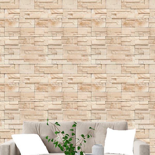 Papel de Parede Adesivo Pedra 031 Canjiquinha 4.80x0.58m - 1