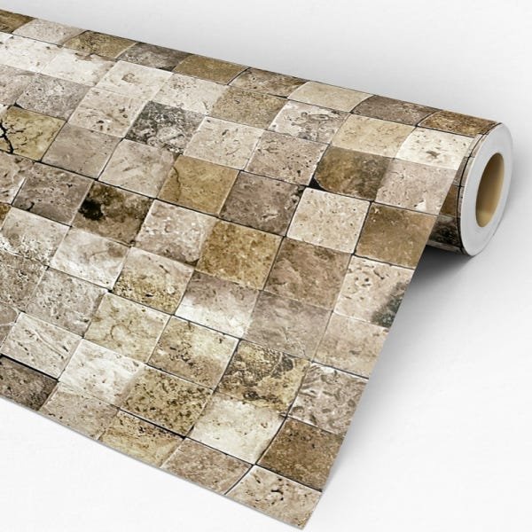 Papel de Parede Adesivo Pedra 049 Granito 2.40x0.58m - 3