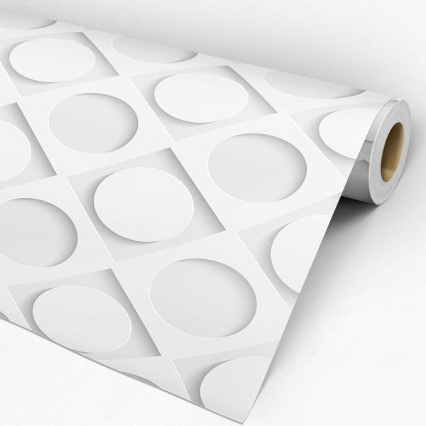 Papel de Parede Adesivo Efeito 3D 021 Geométrico 1.20x0.58m - 3