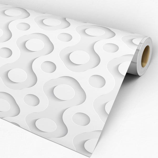 Papel de Parede Adesivo Efeito 3D 019 Geométrico 1.20x0.58m - 3