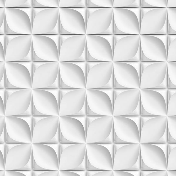 Papel de Parede Adesivo Efeito 3D 042 Geométrico 3.00x0.58m - 2